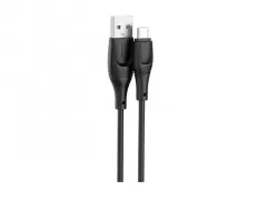 XO micro USB to USB 1.0m Liquid Silicone High Elastic NB238 Zeus Black