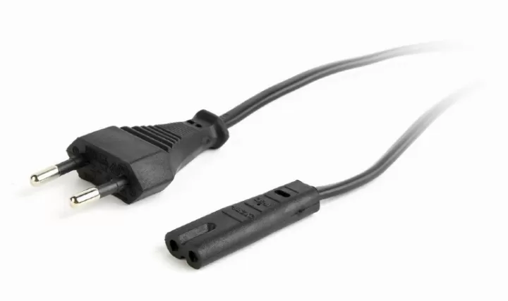 Cablexpert PC-184-VDE C7 socket 1.8m Black