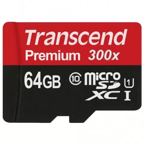 Transcend Class 10 UHS-I 300X 64GB