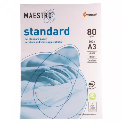 Maestro Standart A3 80g 500p