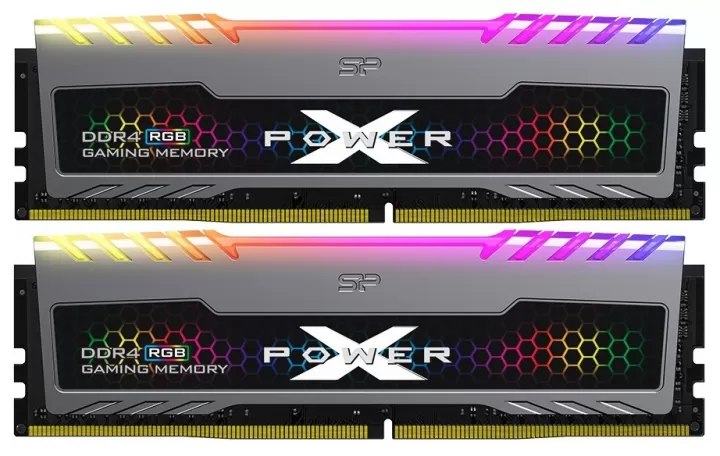 Silicon Power XPOWER Turbine RGB Gray DDR4 16GB 3600MHz SP016GXLZU360BDB
