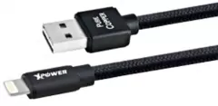 Lightning to USB 1.0m Xpower Nylon Black