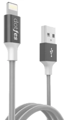 Lightning to USB 1.0m Xpower Nylon Tarnish