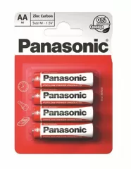 Panasonic Carbon Zinc AA R6REL/4BPR 1.5V 4pcs
