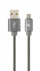 Cablexpert CC-USB2S-AMmBM-2M-BG USB to micro USB 2.0m Gray