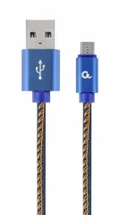 Cablexpert CC-USB2J-AMmBM-2M-BL USB to micro USB 2.0m Blue