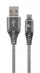 Cablexpert CC-USB2B-AMCM-2M-WB2 Type-C to USB 1m Grey-White