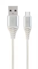 Cablexpert CC-USB2B-AMCM-2M-BW2 Type-C to USB 2m Silver-White