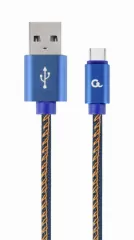 Cablexpert CC-USB2B-AMCM-2M-BL Type-C to USB 2m Blue Jeans