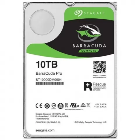 Seagate BarraCuda Pro ST10000DM0004 10.0TB