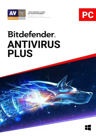 Bitdefender Antivirus Plus 3Dvc 1year