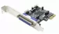 ST-Lab PCI-E 2xSerial port RS232 1xParallel port