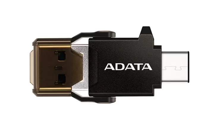ADATA USB-C OTG READER Black