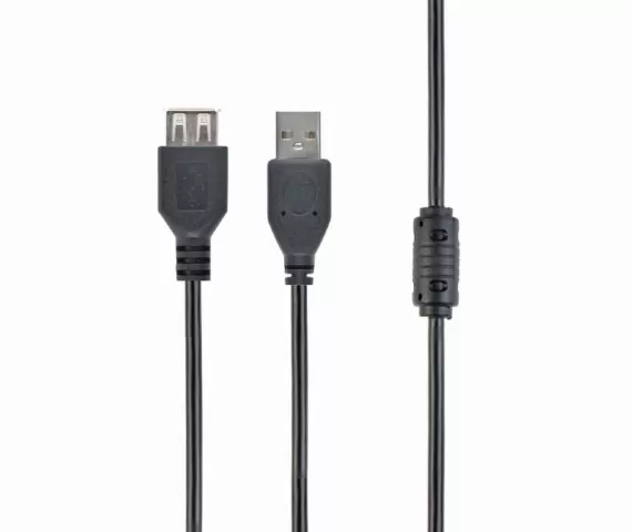 Cablexpert CCF-USB2-AMAF-15 USB2.0 5m Black