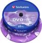 VERBATIM DataLifePlus AZO DVD+R 4.7GB 25pcs