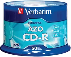 Verbatim DataLifePlus AZO CD-R 700MB 50pcs
