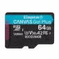 Kingston Canvas Go! Plus class 10 UHS-I U3 (V30) 64GB