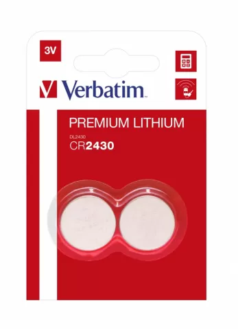 Verbatim Lithium CR2430 Blister-2 VER_49937