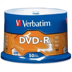 VERBATIM DataLifePlus AZO DVD-R 4.7GB 50pcs
