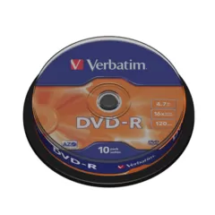 VERBATIM DataLifePlus AZO DVD-R 4.7GB 10pcs