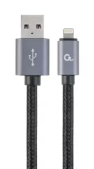 Cablexpert CCB-mUSB2B-AMLM-6 Lightning to USB 1.8m Black