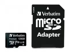 Verbatim Premium Class 10 UHS-I SD adapter 128GB