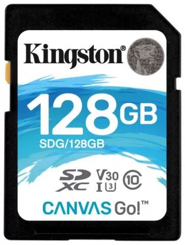 Kingston Canvas SDS/128GB Class 10 UHS-I 400x 128GB