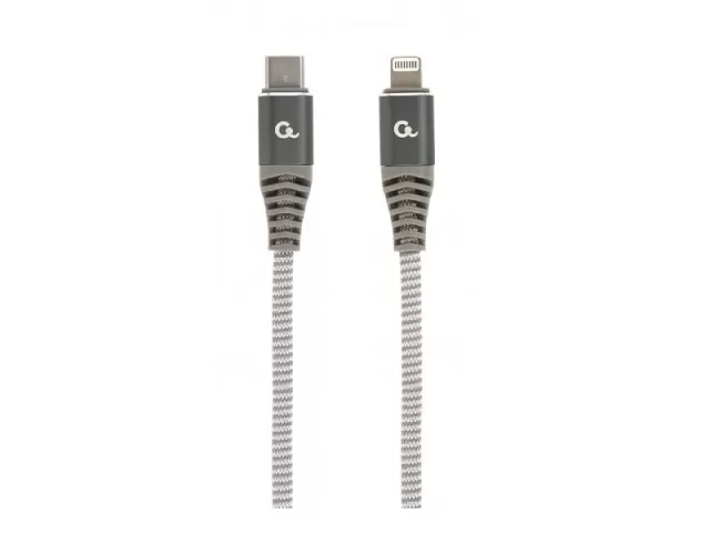 Cablexpert CC-USB2B-CM8PM-1.5M Type-C to Lightning 1.5m Silver-White
