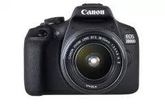 DC Canon EOS 2000D Bk & EF-S 18-55 IS II
