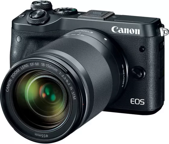 DC Canon EOS M6 & EF-M 18-150 IS STM KIT Black