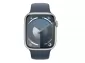 Apple Watch Series 9 MR9D3 45mm S/M Aluminium Silver Storm Blue Sport Band