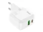 Hoco C111A Lucky dual-port PD30W + cable Type-C white