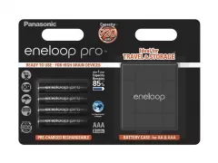 Panasonic Eneloop PRO AAA BK-4HCDEC4CP with Case 930mAh 1.2V 4pcs