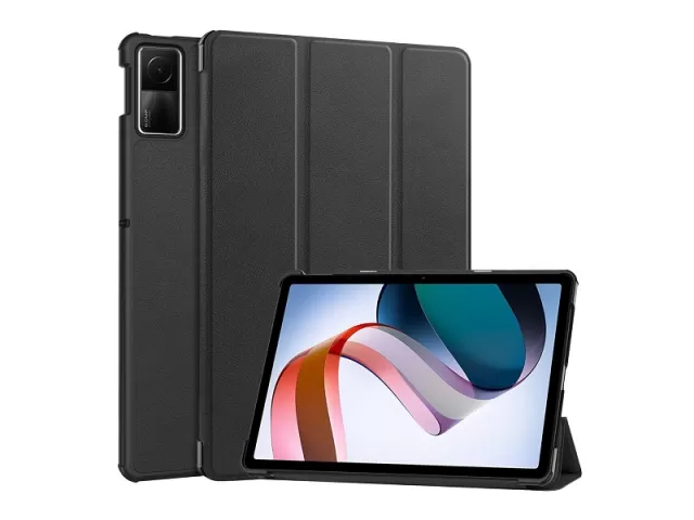 Case for Xiaomi Redmi Pad SE PU Leather Book Black