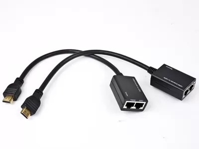 Gembird DEX-HDMI-01 Cat5e/Cat6 to HDMI ap to 30m (усилитель)