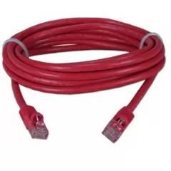 Cablexpert PP12-0.25M/R Cat.5E 0.25m Red