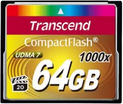 Transcend Hi-Speed 1000X 64GB