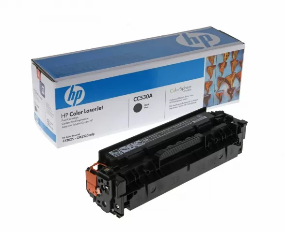 HP CC530A black