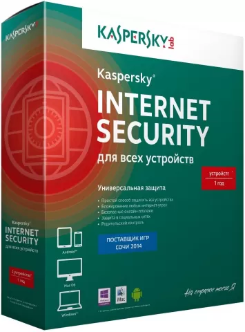 Kaspersky Internet Security - Multi-Device 5Dvc Base 1year Box