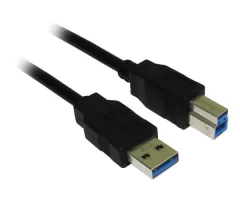 APC Electronic USB3.0 USB AM/BM 1.8m Black