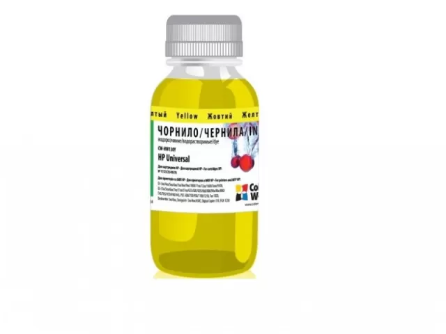 ColorWay for HP Universal CW-HW130Y Yellow 100ml