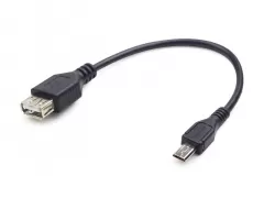 Cablexpert A-OTG-AFBM-03 OTG micro USB to USB 0.15m