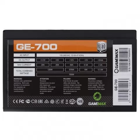 GAMEMAX GE-700 700W