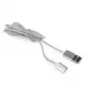 Cablexpert CC-USB2-AMLM3 1m Lightning Silver