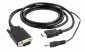 Cablexpert A-HDMI-VGA-03-10M HDMI to VGA +3.5mm 10m Black