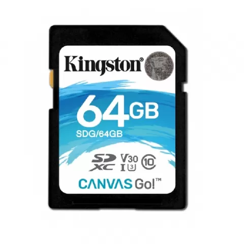 Kingston Canvas SDS/64GB Class 10 UHS-I 400x 64GB