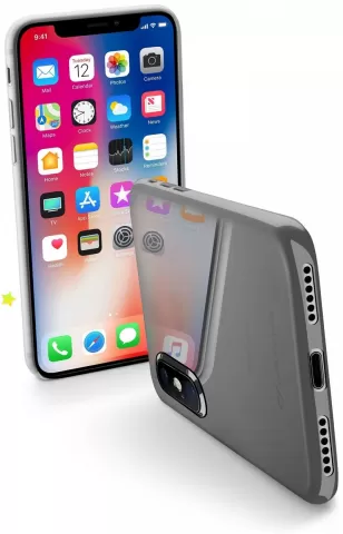 Cellularline for Apple iPhone X Zero ultraslim Transparent