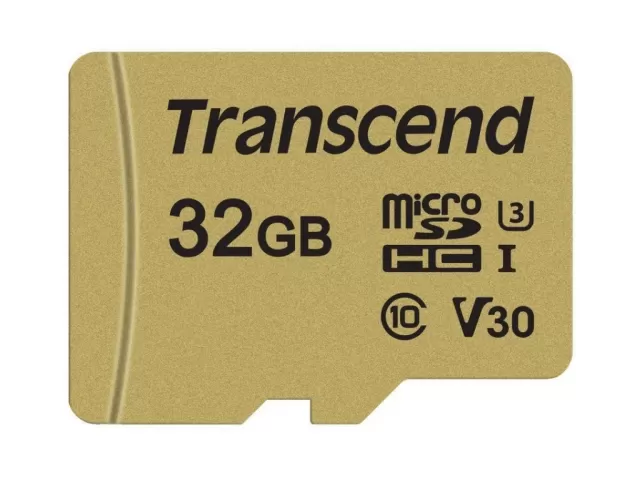 Transcend TS32GUSD500S Class 10 U3 UHS-I 32GB