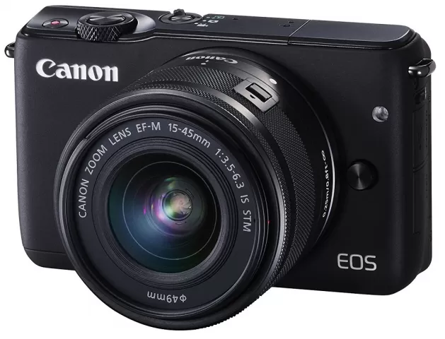 DC Canon EOS M100 Bk & EF-M 15-45 IS STM