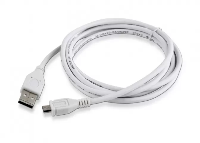 Gembird CCB-mUSB2B-AMBM-6-S USB to micro USB 1.8m White